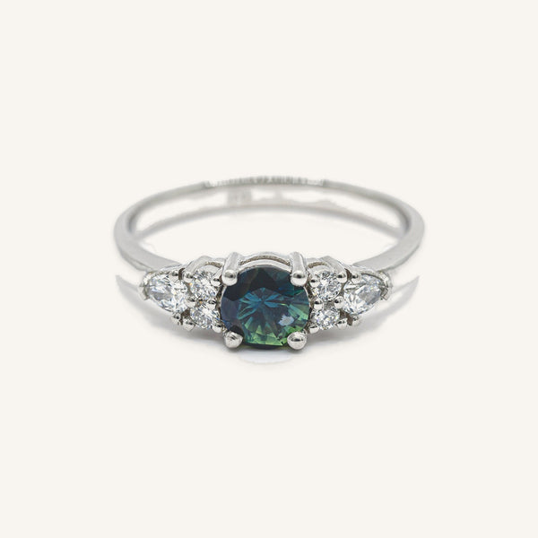 Anillo Jardin Royal Zafiro
