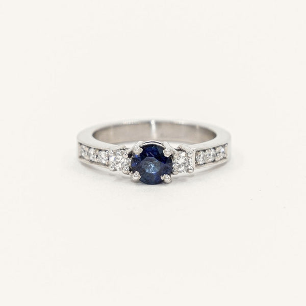 Anillo Petite Promesse Zafiro