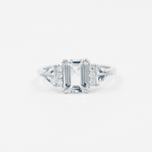 Anillo Aguamarina Máximo