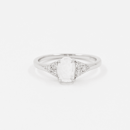 Anillo Moonstone Rosecut