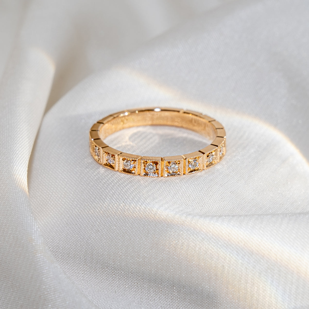 Banda Romana Diamantes Oro A