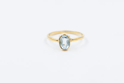 Anillo Aguamarine Petite