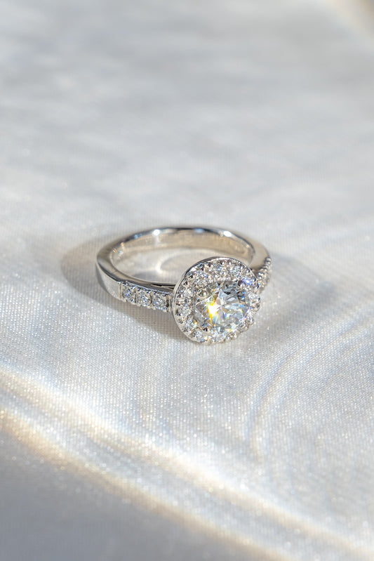 Anillo Halo Redondo Maximo
