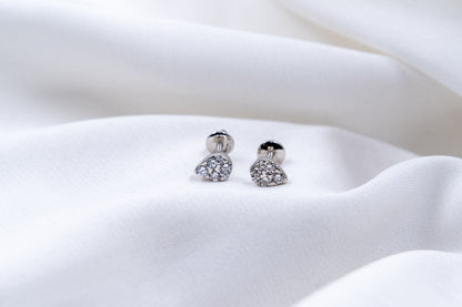 Aros Curvas de Diamantes