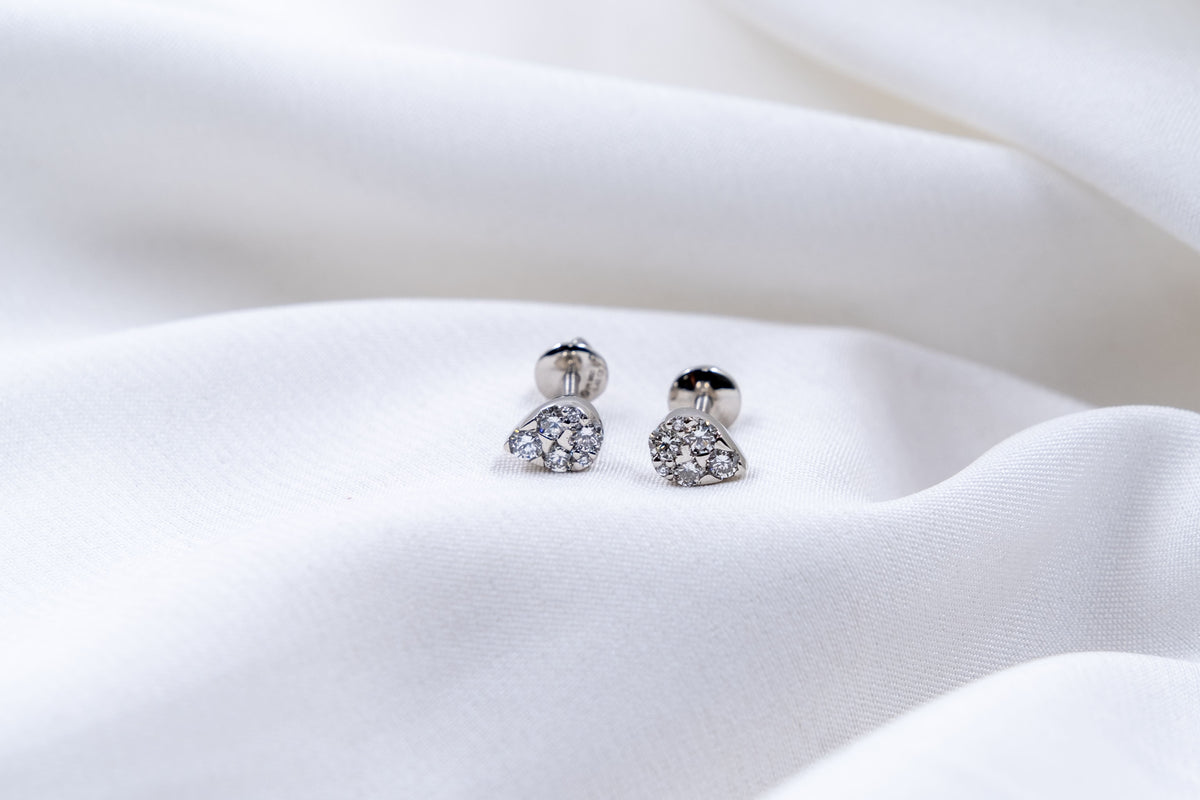 Aros Curvas de Diamantes