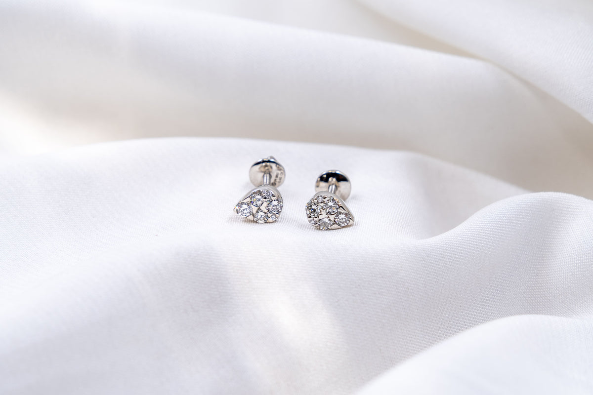 Aros Curvas de Diamantes