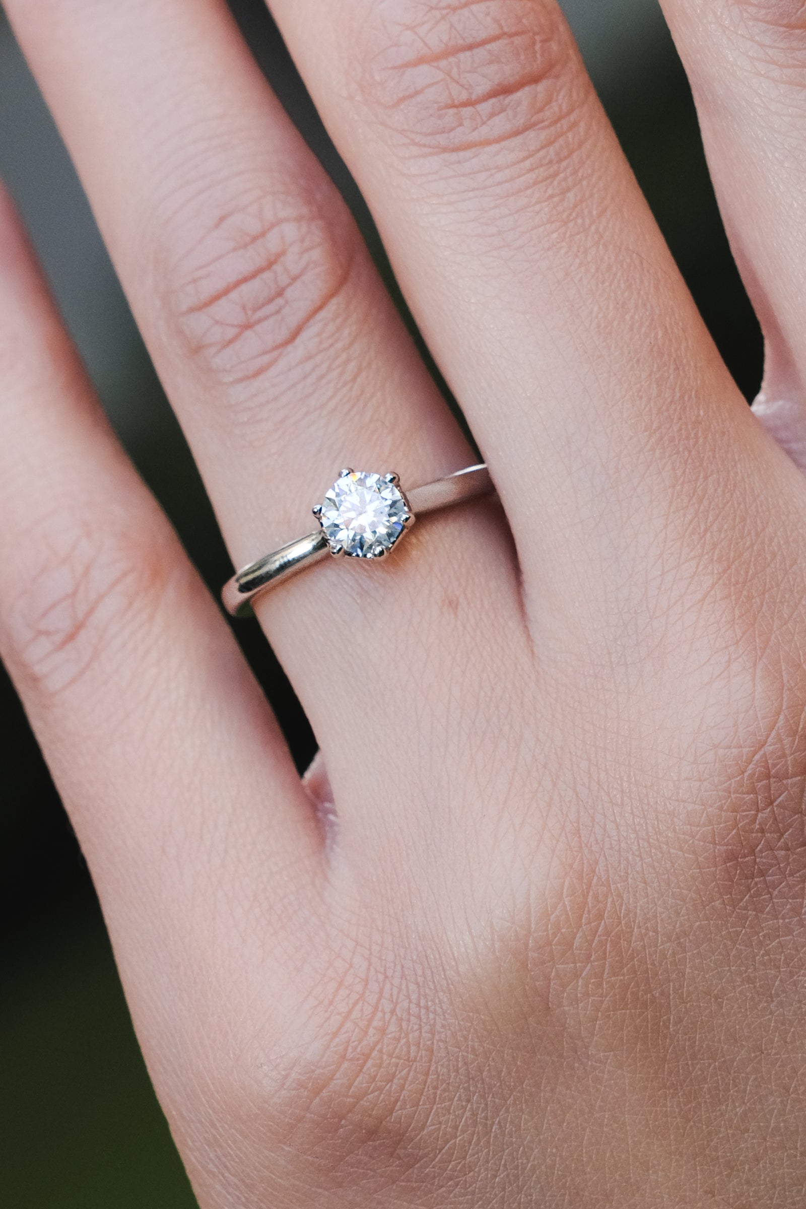 Solitario Moiss 4 mm