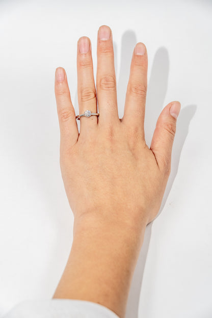 Anillo Solitario Clásico