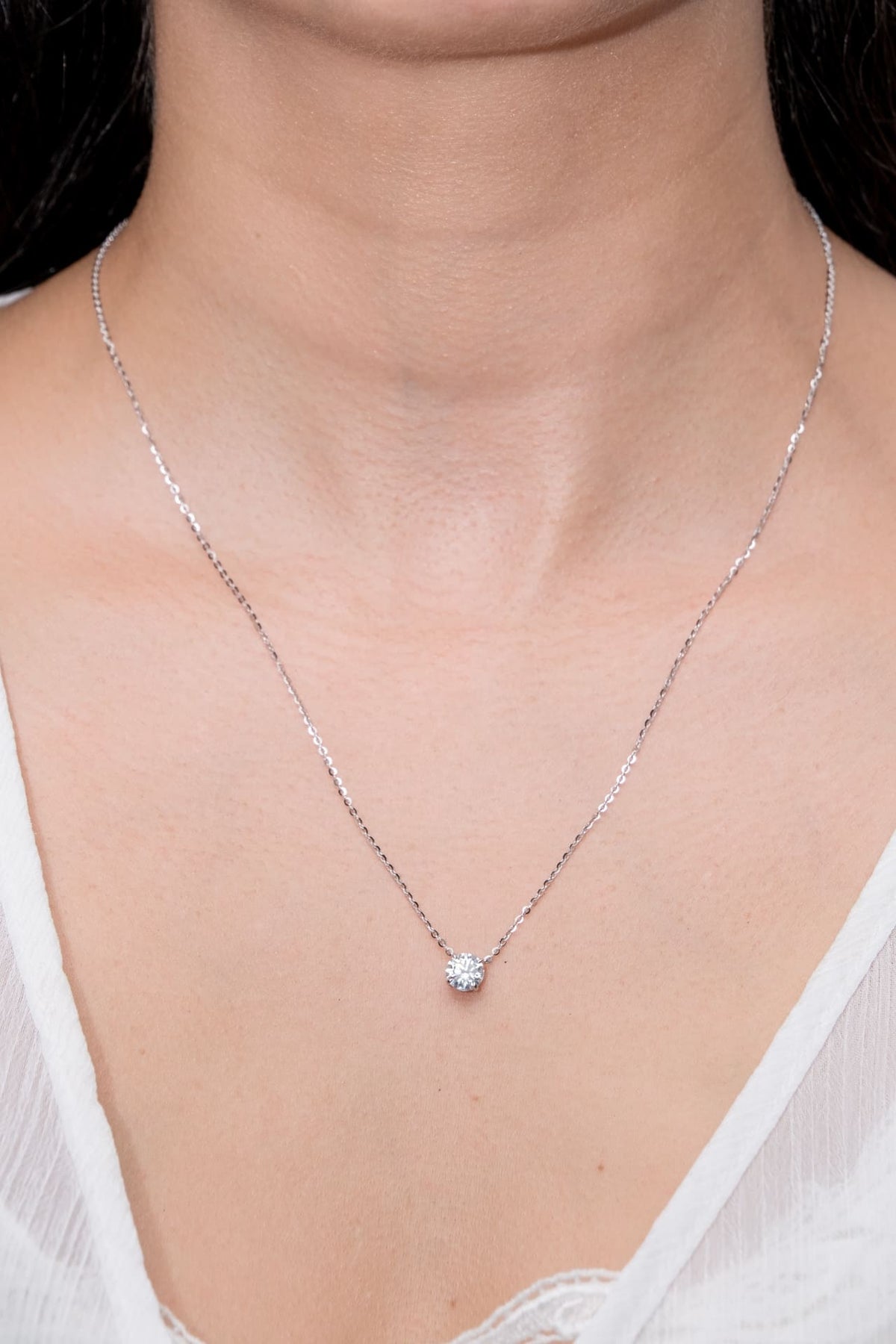 Punto de Luz Moissanita 1CT