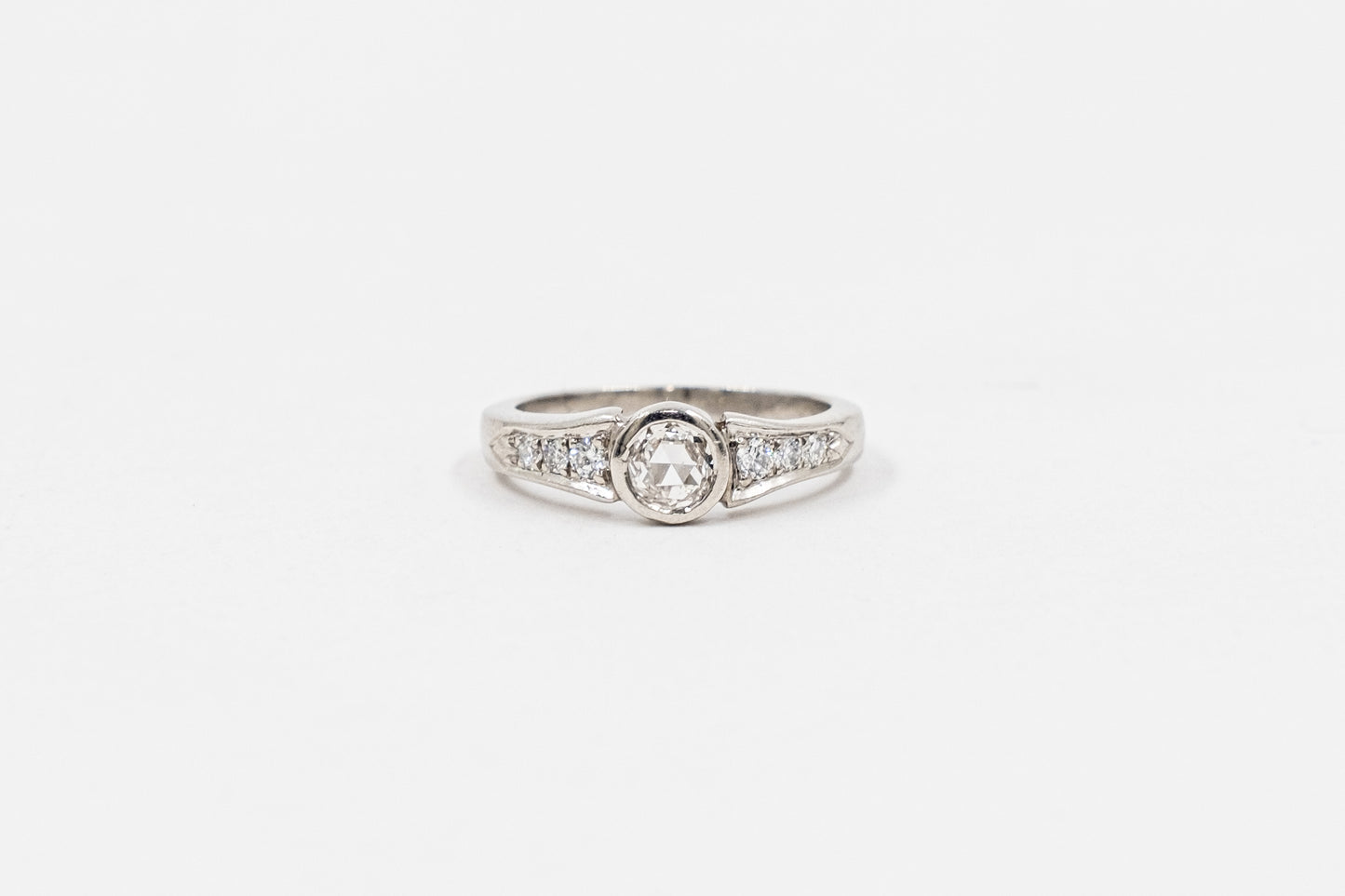 Solitario Diamante Rosecut