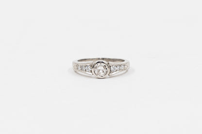 Solitario Diamante Rosecut