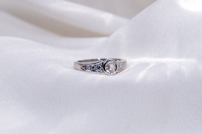 Solitario Diamante Rosecut