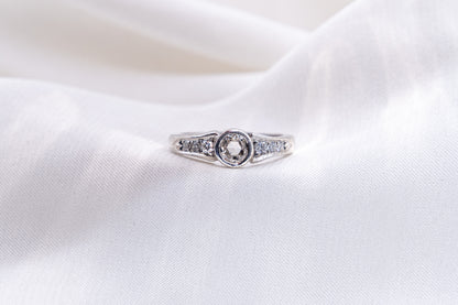 Solitario Diamante Rosecut