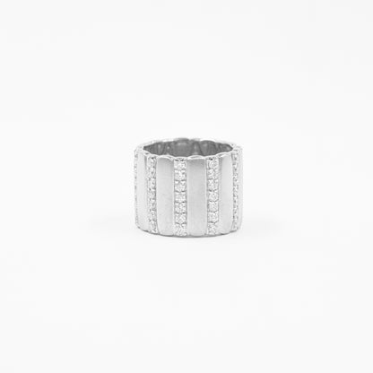 Anillo Glamour de Moissanitas