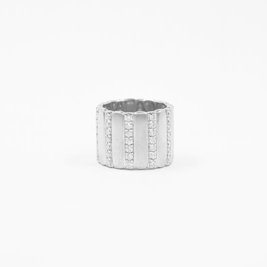 Anillo Glamour de Moissanitas