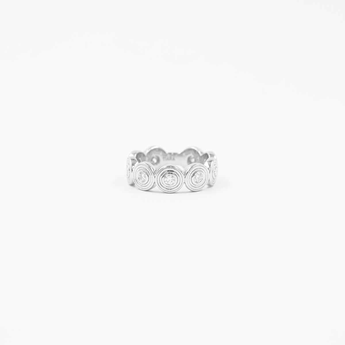 Anillo Disco Vibes Moissanitas