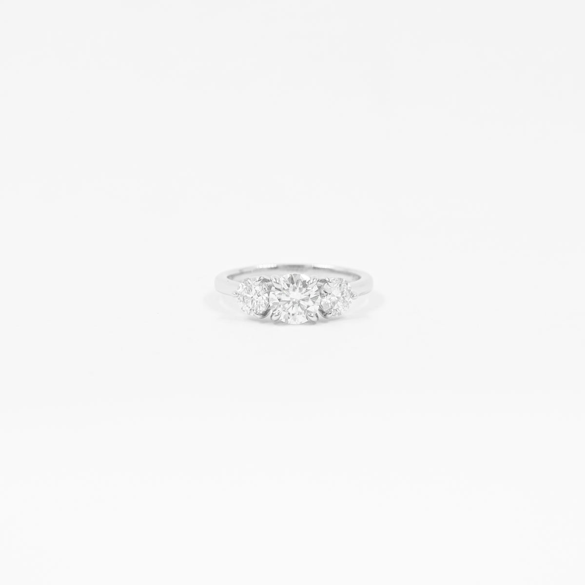 Anillo Tricillo Glamour Moissanita