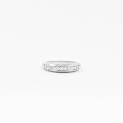 Anillo Glamour Bombé Moissanitas