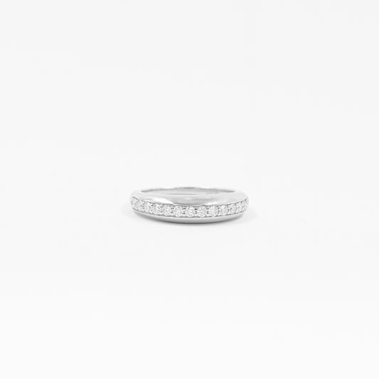 Anillo Glamour Bombé Moissanitas