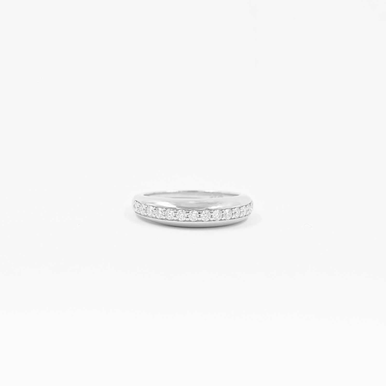 Anillo Glamour Bombé Moissanitas