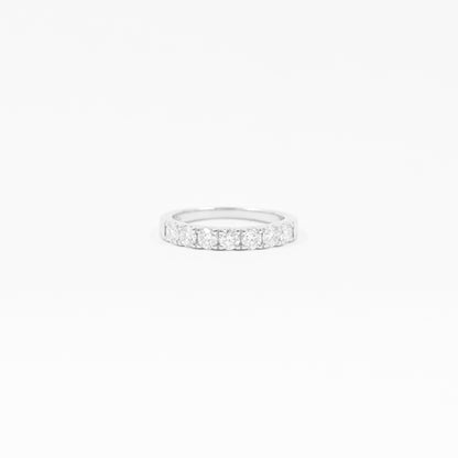 Anillo Medio Cintillo Clásico Moissanitas