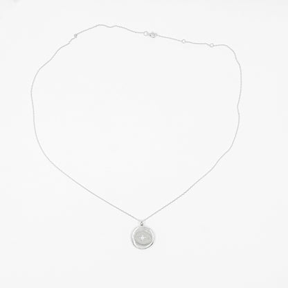 Colgante Reliquiario y Estrella Moissanita