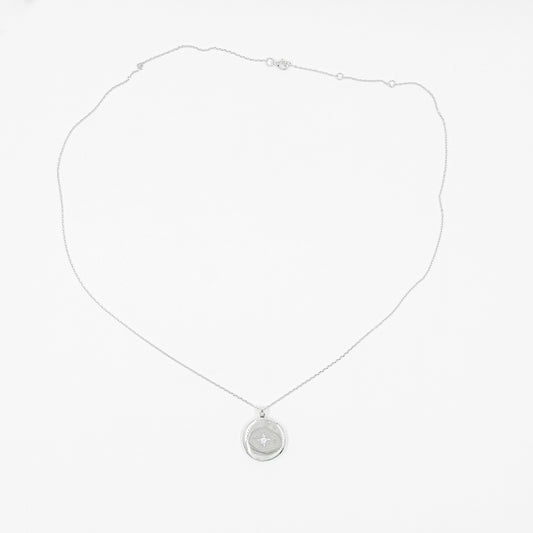 Colgante Reliquiario y Estrella Moissanita
