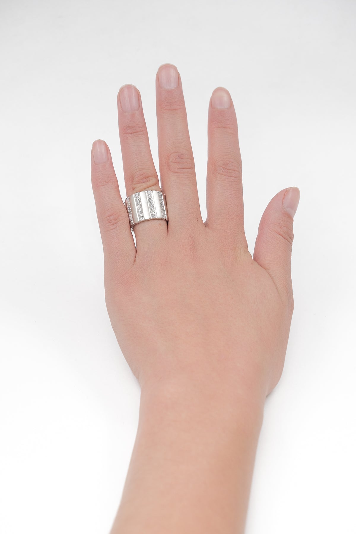 Anillo Glamour de Moissanitas