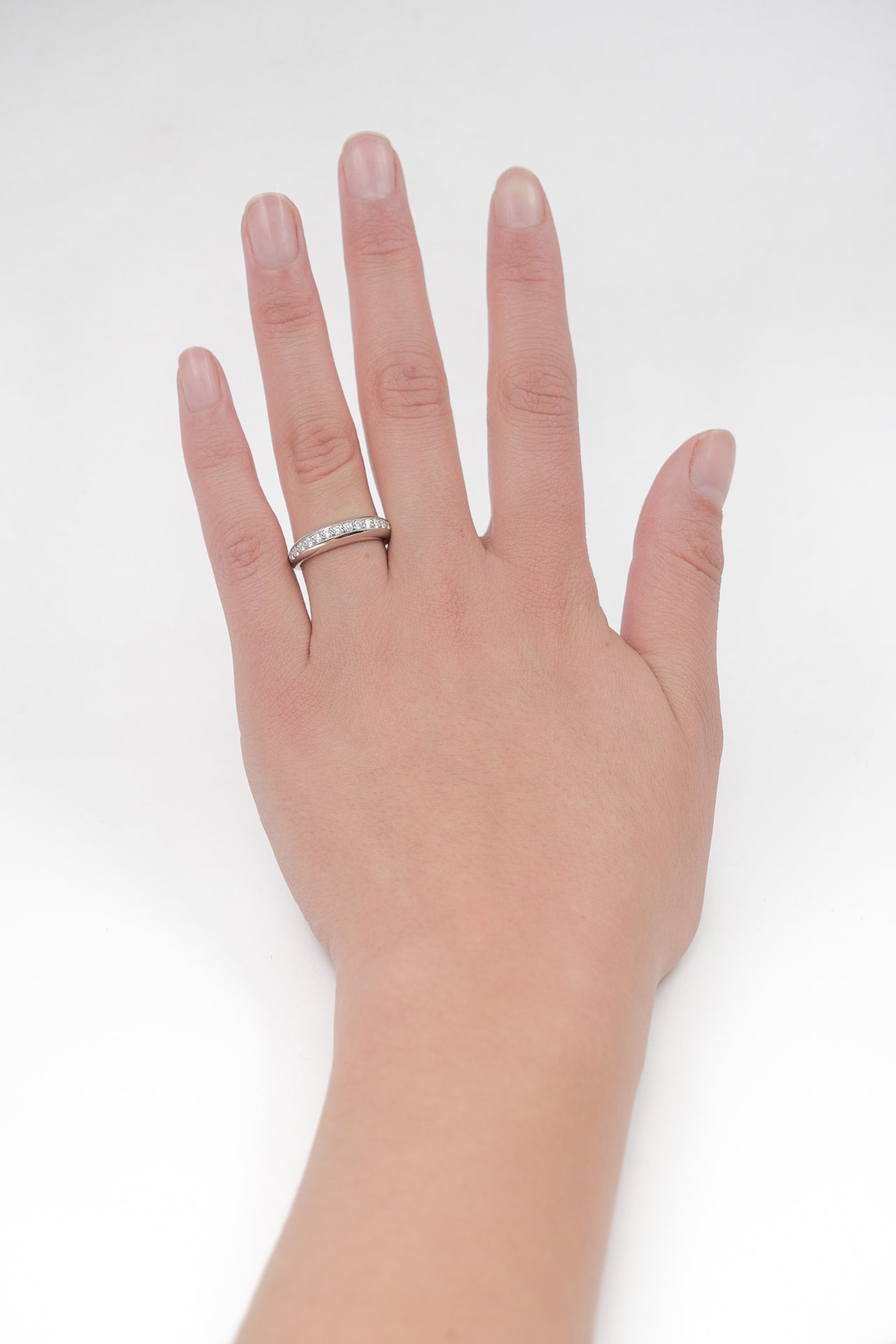 Anillo Glamour Bombé Moissanitas