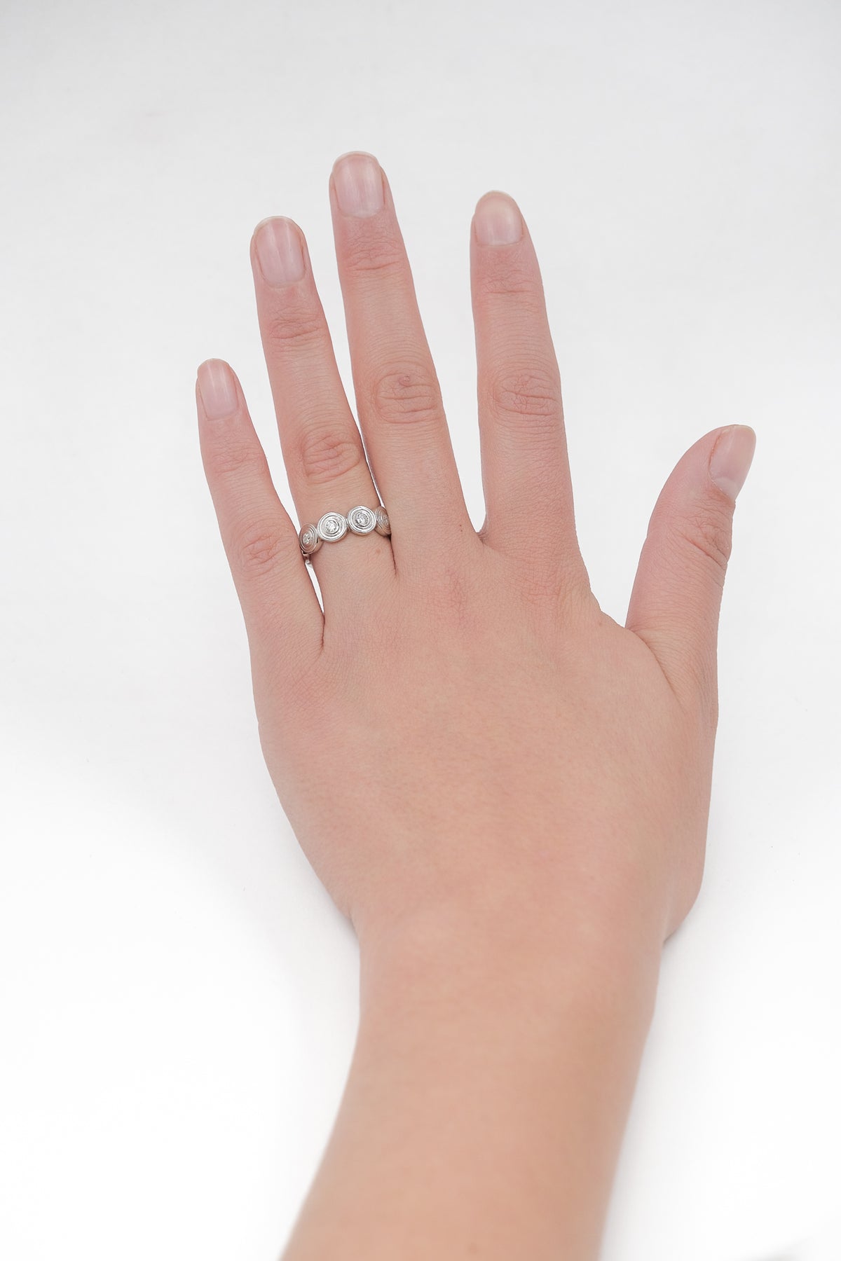 Anillo Disco Vibes Moissanitas