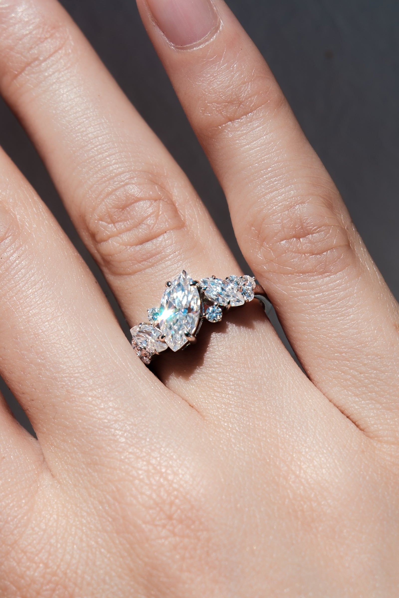 Anillo Jardin Diamantes