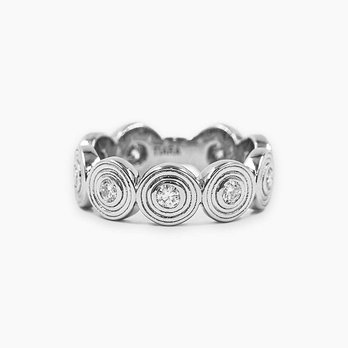 Anillo Disco Vibes Moissanitas