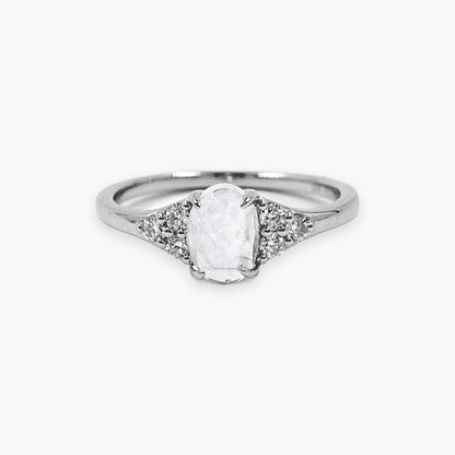 Anillo Moonstone Rosecut