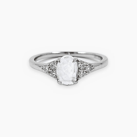 Anillo Moonstone Rosecut