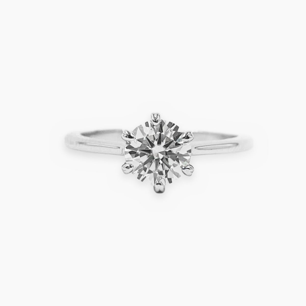 Anillo Solitario Máximo Moissanita