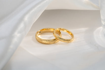 Argollas Martilladas Oro 18 - foto 5