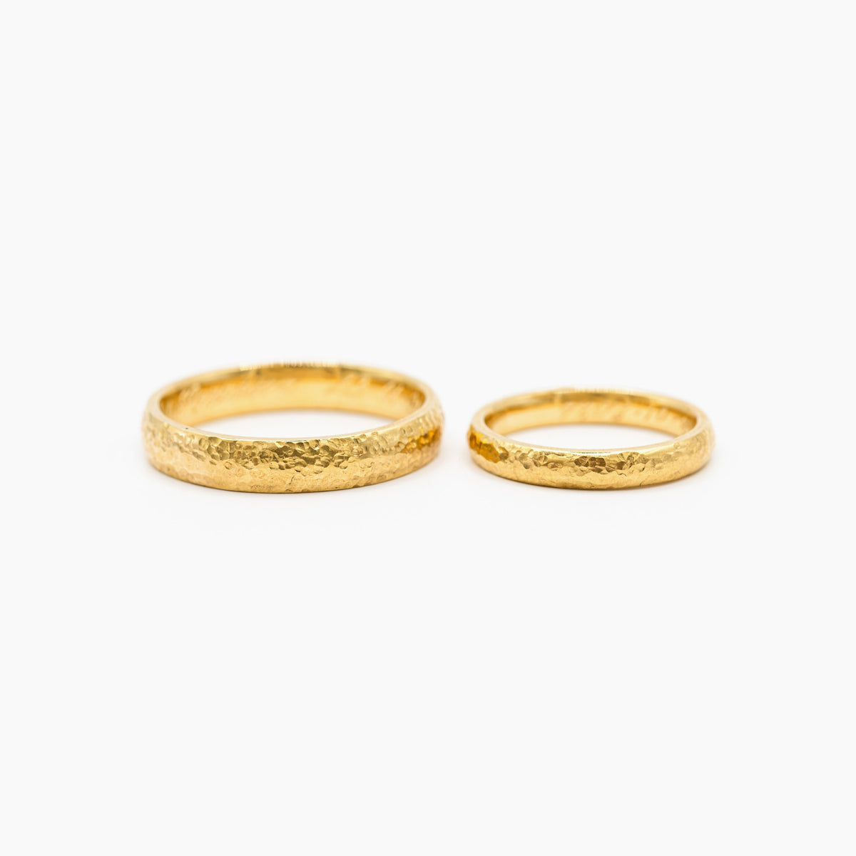 Argollas Martilladas Oro 18 - argollas de matrimonio TIARA