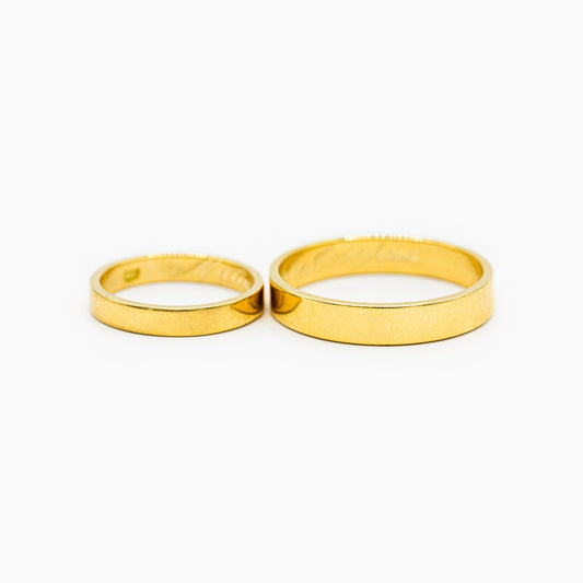 Argollas Planas - argollas de matrimonio TIARA