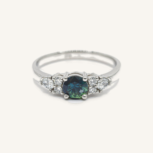 Anillo Jardin Royal Zafiro