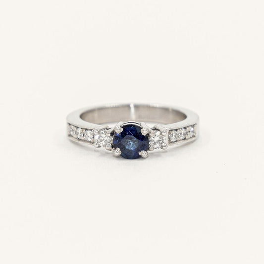 Anillo Petite Promesse Zafiro