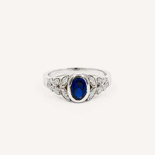 Anillo Renaissance Zafiro