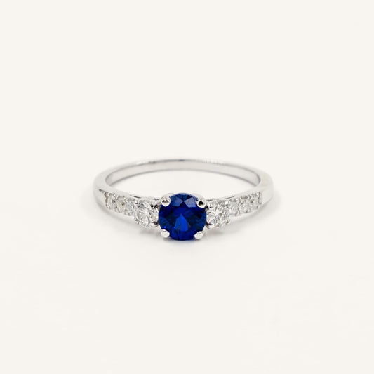 Anillo Trilogie Zafiro