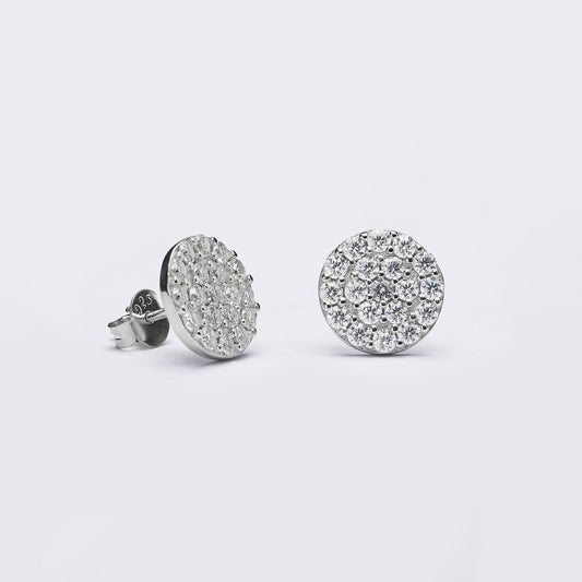 Aros Pave de Moissanitas
