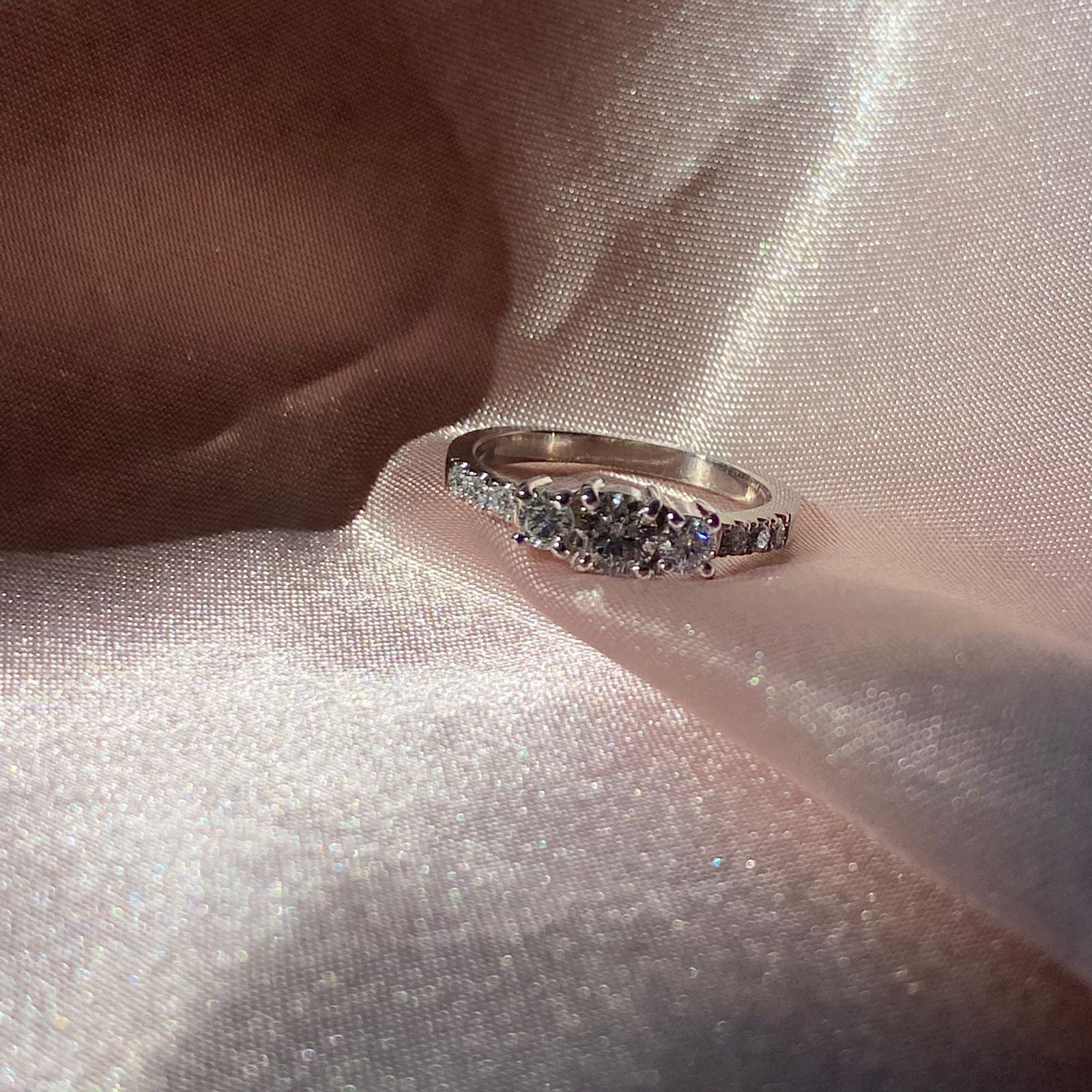 Tricillo Diamantes Naturales - 20 pts Central