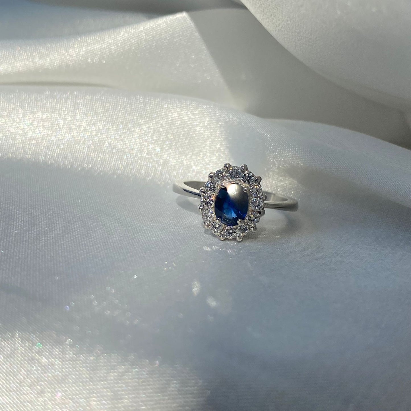 Anillo Zafiro Lady Di